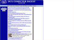 Desktop Screenshot of duxcw.com