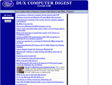 Tablet Screenshot of duxcw.com